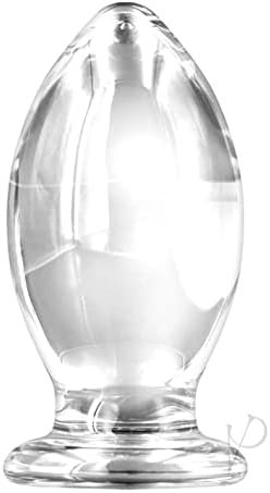 Ns Novelties Renegade Glass Bishop Anal Probe - Clear