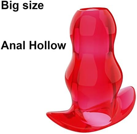Big Size Anal Dilator Soft Speculum Prostata Massager Peek Tunnel Anal Plug (Gray) - Image 2