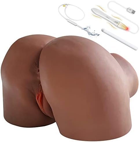 3 In 1 Male Masturbator Sex Toy,Sex Doll,19.84Lb Life-Sized Sex Doll Ass Male Masturbator & Drying Stick& Heating Rod&Sex Doll Douche Washer Hose - Image 3