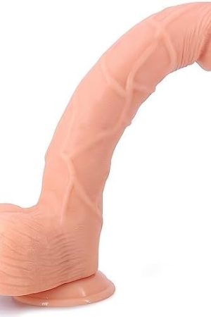 Realistic Long Dildo, 14Inch Huge Thick Dildos With Strong Suction Cup For Strap On Play, Big Anal Dildo Toy For Women Men And Couples