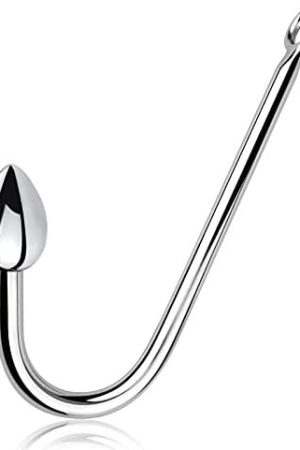 Anal Butt Plug Hook Stainless Steel Anal Rope Hook With Solid Anal Heart Ball Bondage Hook Toy For Unisex Adult Sm Game