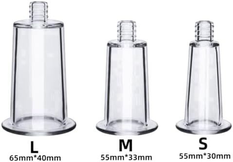 Nipple Sucker Enlargement Enlarger Set Nipple Clit Sucker Trigger Pump Enlarger Suction Vacuum Suck Enhancer Sex Toy Nipple Sucker (3 Sizes) - Image 3