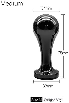 Stainless Steel Anal Sex Trainer Sets - 3Pcs Trophy Butt Toys Expanding Anal Butt Plug Tool Adult Anal Toys For Men And Women (Gun Black) - Image 3