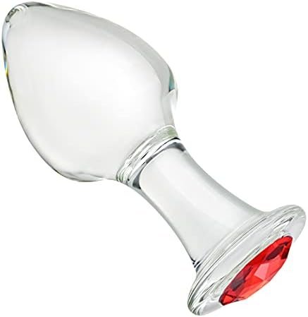 Fst Glass Fetish Plug Crystal Butt Plug Anal Penis Luxury Jewel Anal Trainer Toys Personal Massager For Women Men Couples Sex Beginner