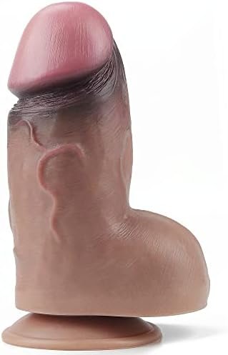 Thick Huge Silicone Dildo 2.7" Diameter, Big Anal Dildo Realistic Dual Density Dildo With Strong Suction Cup For Hands-Free And Anal Play, Giant Large Dildo Adult Sex Toys For Women And Men