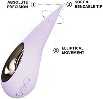 Lelo Dot Clitoral Pinpoint Vibrator For Women, Female Sex Toys With Elliptical Motion And 8 Pleasure Settings, Clitoris Stimulator Adult Toy, High Frequency Clitoral Vibrator, Lilac - Image 3
