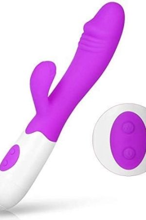 D&S New, Dual Motor 30 Mode Vibrating Personal Silicone Massager For Wellness And Pleasure.