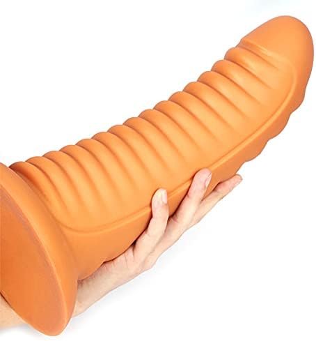 Realistic Dildo For Women Silicone Thread Thick Anal Plug With Strong Suction Cup Sex Factory (Xxl) - Image 3