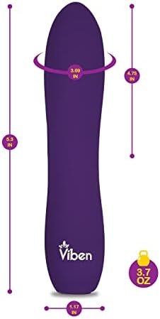 Viben Vivacious Bullet Vibrator | 10 Function Power Bullet | Premium Silicone Rumble Motor | Usb Rechargeable Waterproof Adult Toys | Ocean - Image 2