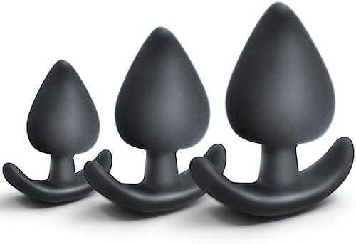 3Pcs Silicone Anal Plug,Buttplug, Anal Toys,Anal Sex Toys For Men,Women And Beginners,Sex Toy For Vagina,Anal Training For Anal Trainer,Plug Anal For Couples,Butt Plug Set