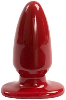 Doc Johnson Red Boy - Large Butt Plug - 5.2 In. Long And 2.2 In. Wide - Prostate Stimulating Anal Toy - For Intermediate To Advanced Anal Players - Designed To Provide A Full Feeling