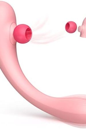 Luzhu G Spot Sucking Vibrator Dildo For Women Vaginal Health, Rose Sex Toy Stimulator With Tapping Function 9 Sucking & 9 Vibrating Modes, Waterproof Silicone Dildo Adult Sex Toys For Women Couple
