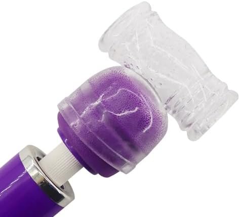 Av Rod Head Cap, Av Wand Headgear, Magic Wand Attachment For Penis Training Masturbation, Male Penis Trainer For Men, Penis Masturbator Stimulator Massager Erotic Sex Toys Vibrators Caps Accessories