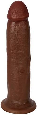 Lynx 8 Inch Dildo - Brown - Image 2