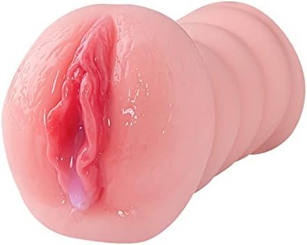 Delightor Lifelike Male Masturbators Realistic Pocket Pussy Sex Doll For Men 3D Textured Vagina Channel Strong Stroker Portable Sexual Pleasure Toys Masturbation (Stripe)