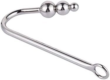 Fst Stainless Steel Anal Hook, Buttplug Hook With 3 Interchangeable Heart Balls Anal Sex Toys For Couple Gay Lesbian - Image 3