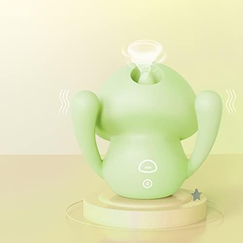 Baycam Vibrator, Adult Rose Sex Toys For Women Couples,Clitoral Licking Tongue Vibrator, Licking & Vibrating Nipples Clitoral Stimulator With 12 Modes For Quick Orgasm,Green - Image 3