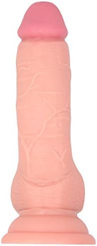 Realistic Suction Cup Dildo With Testicles - Veined Shaft And Tapered Tip For Masturbation Or Pegging - Image 3