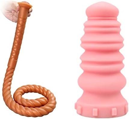 Extra Long Anal Plugs For Deep Play & Biscuit Shaped Butt Plugs For Anal Dilators Male And Female Masturbation Pleasure