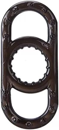 Boruite Cook Rings For Men For Sex, Soft Premium Stretchy Penis Ring, Silicone Adult Sex Toys, Penis Strength Training Equipment For Last Longer Harder Stronger Erection Couples Sex Products, Black