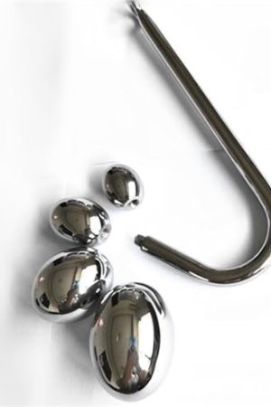 Replaceable Metal Anal Ball Sex Toy Toy Single Ball Bead Anal Hook Anal Plug Set Adult Supplies