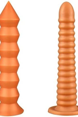 Flexible Anal Plug Beads Anus Stimulator Adults Sex Toy, Soft Liquid Silicone Butt Plugs P-Spot Vaginal Anus Dilator Stimulator Trainer For Beginner Advanced