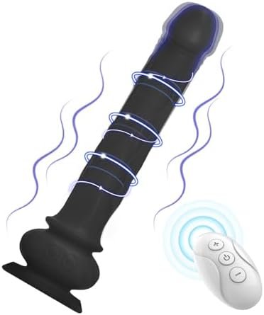 Dildo Anal Vibrator Adult Women Toys,Anal Butt Plug Vibrator With Remote Control Adult Pleasure Prostate Massager,Anal G-Spot Stimulator With Suction Cup,Sex Toys For Male And Femaleโฆ