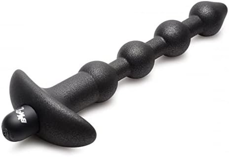 Lynx 25X Vibrating Silicone Anal Beads With Remote Control