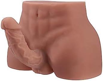 8.0Ib Male Sex Doll With Flexible Dildo Realistic Sex Huge Cock, Men Sex Dolls For Women Tight Anal Hole 6 In Cock For Female Masturbation, Unisex Masturbator Sex Toy For Women Gay Couple Men Wheat