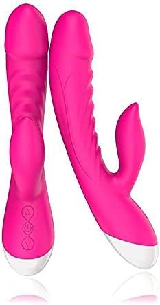 Personal G-Spot Vibrator Dildo Sex Toys For Women 10 Mode Frequency Vibrating Heating Dual Waterproof