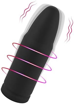 Adult Toys Mini Small Bullet Vibrator Female Sex Toys Rechargeable Vibrating Nipple G-Spot Stimulator Waterproof Quiet Usb Travel Charger, 11 Modes, (Black) - Image 2