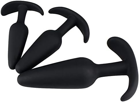 Sxovo Silicone Anal Plug, 3 Butt Plugs Trainer Set Prostate Massager P Spot Anal Dildo Adult Sex Toys For Couples Beginners Advanced Users - Image 3