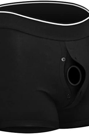 Strap On Harness Shorts For Sex For Couple For Women Men Strap On Dildo Dilldó For Her Strap On For Pegging Unisex Lesbian Strapon Strapless Hollow Strap On Adult Sex Toy, Dildo Not Included