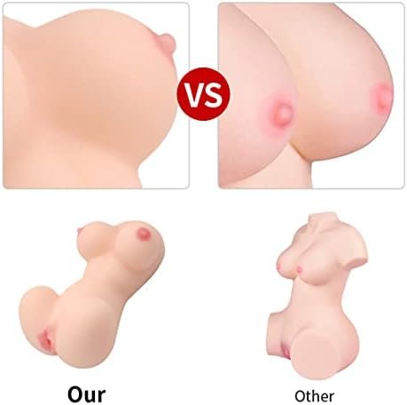 Joylane Body Doll Sex Toy For Men - Light Mini Adult Toy - Realistic Female Torso Flesh Light - Male Masturbator Massager Made With Skin-Safe & Zero Phthalate Rubber - 1.2 Lbs, 6.7X4.3X2.75 Inches - Image 3