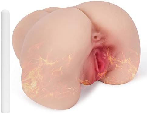 6.6Lb Lifelike Sex Doll Pussy Ass Male Masturbator Bundle With Heating Device For Men Masturbation (Heated, 6.6Lb)