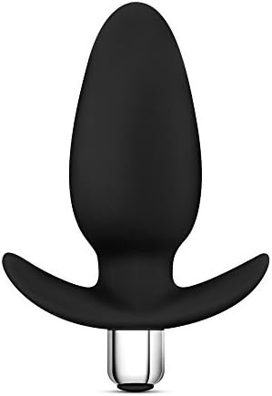 Premium Platinum Silicone Powerful 10 Vibrating Function Waterproof Silicone Anal Anchor Butt Plug - Sex Toy For Women - Sex Toy For Men (Black) - Image 2