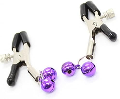 New 4223 Nipple Clips Clamps For Women,Adjustable Pressure Breast Clamps Stainless Steel Non Piercing Nipple Rings Decorative Clip For Pleasure Nipple Clips-1