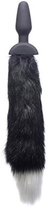 Lynx Wagging & Vibrating Fox Tail - Black
