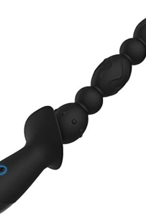 Sex Toy Anal Trainer Vibration Anal Plug Training With 5 Beads And 10 Frequency Vibration Anal Plug For Male &Women