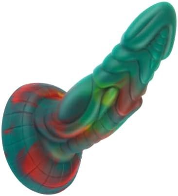 Realistic Dragon Dildos Sex Toy For Women, 7" Colorful Dildo With Big Suction Cup G-Spot Anal Plug Prostate Massager Sexual Toy For Women Men And Couples