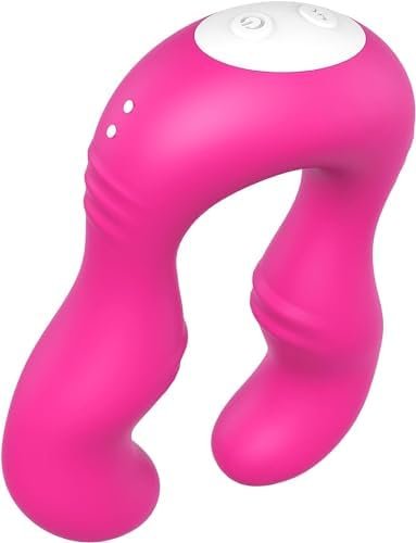 Realistic Dildo For Women, Double-Ended Dildos Adult Sex Toys Clitoris G Spot Anal Stimulator With 9 * 2 Powerful Vibration Mode Waterproof Powerful Rose Toy For Women Men And Couples (L) - Image 2