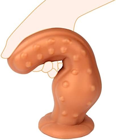 Fst Ultra Soft Liquid Silicone Butt Plug With Strong Suction Cup And Massage Particles For Male Prostate Stimulation Women Vaginal Masturbation Sex Toy (M) - Image 3