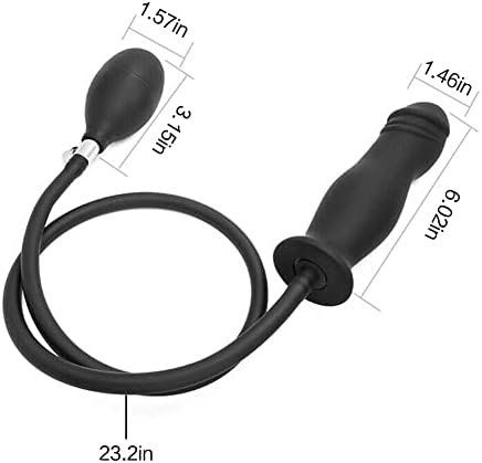 Erun Silicone Inflatable Butt Plug, Anal Sex Toys Anal Plug Medical Grade For Male, Female And Beginners, Adult Sex Toys & Games - Image 2