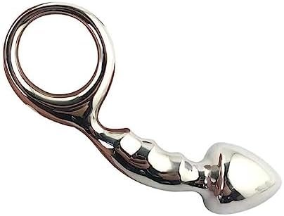 Adult Sex Anal Training Toy Stainless Steel Unisex Butt Training Plug With Ring Handle Anal Training Plug Prostate Masturbation Massage Toy - Image 3