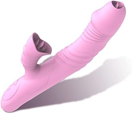 Pulsating Clitoral Vibrator Rabbit Vibrator For Women Vaginal Health, G Spot Clitorals Stimulator Tongue Licking Toys, Vibrator Dildo For Beginners Adults Toys For Women