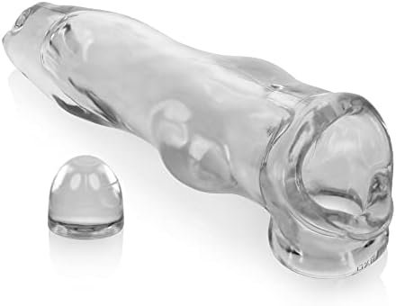 Oxballs Fido, Penis-Sheath + Bullet Insert, Black