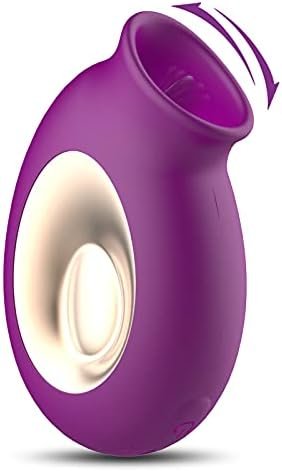 Rose Vibrator, Clitoral Nipple Anus Licking Tongue Vibrator With 2 Speeds & 5 Modes Powerful Stimulator-G Spot Vibrators For Quick Orgasm Rechargeable Adult Sex Toys For Women Couples