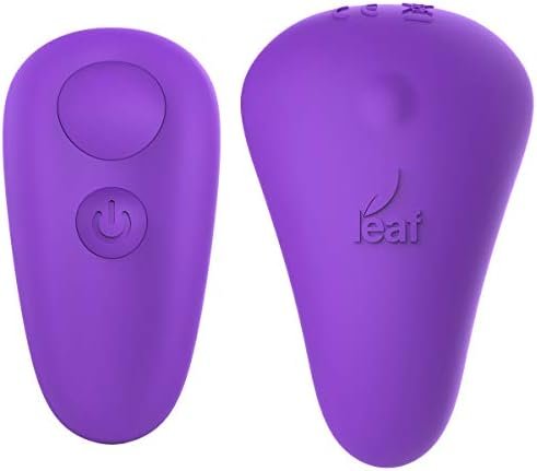 Leaf Spirit Plus Silicone Vibrator With Remote Control, Waterproof, Multi-Speed, Multi-Function, Travel Friendly, Quiet, Light Indicators, Rechargeable - Adult Sex Toyโฆ