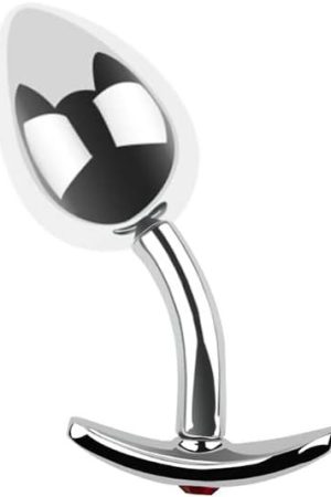 Anal Plug Butt Plug Prostate Massage G-Spot Dildo Anal Trainer Kit For Beginner Advanced Players With Stainless Steel(L)