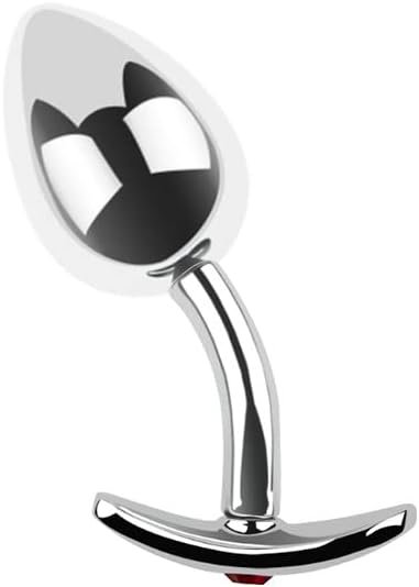 Anal Plug Butt Plug Prostate Massage G-Spot Dildo Anal Trainer Kit For Beginner Advanced Players With Stainless Steel(L)
